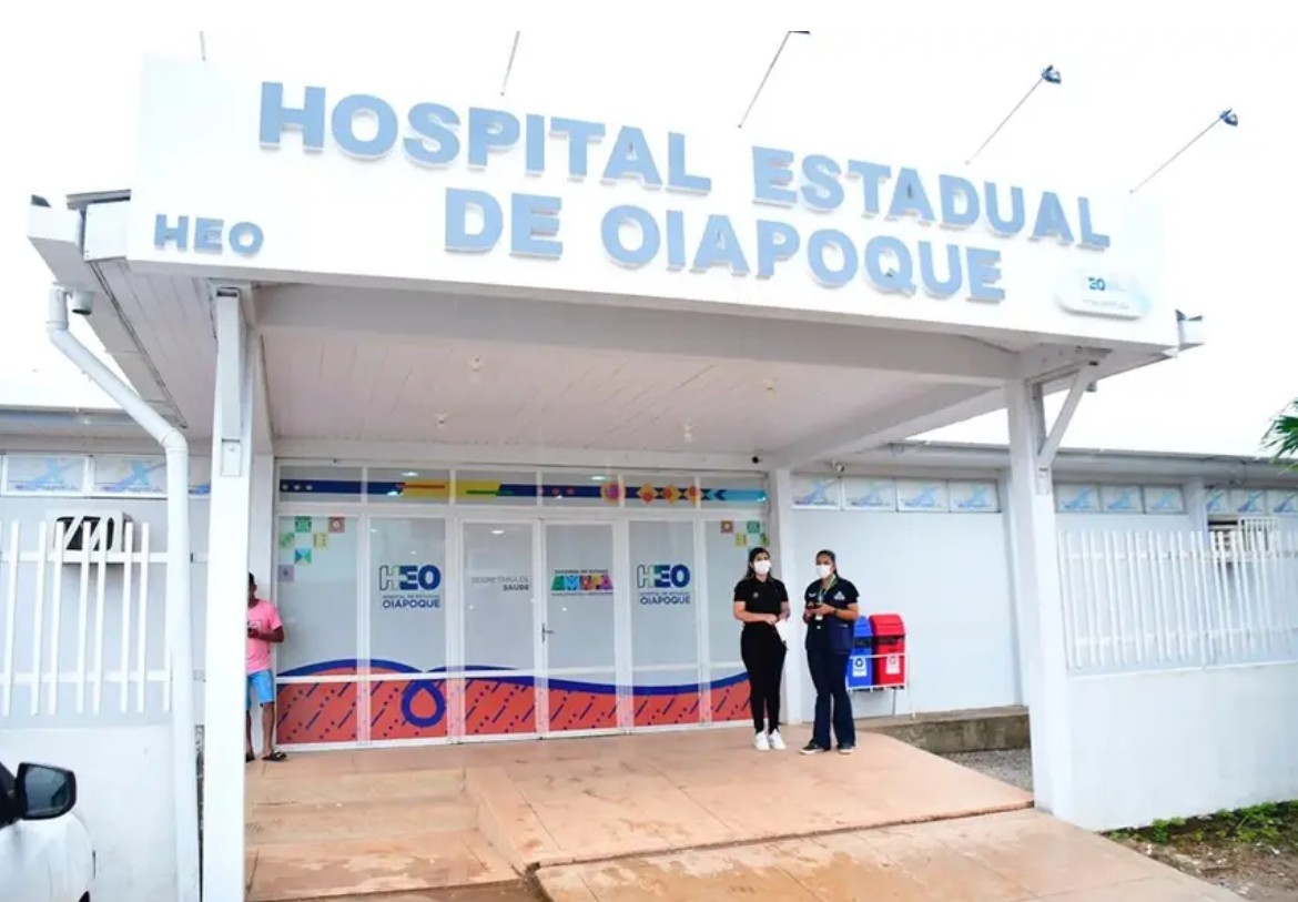 Fachada do Hospital de Oiapoque